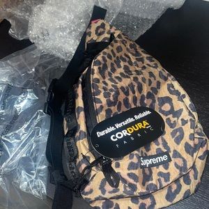 Durable, Versatile, Reliable CORDURA Supreme Cheetah print sling shoulder bag